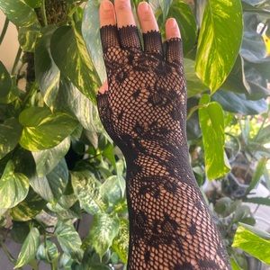 Retro Vintage Style Lace hand gloves 🖐🏼👯‍♀️